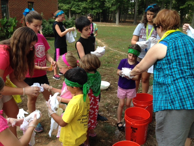 Children at summer camp at The Gayton Kirk in Henrico / Richmond Virginia